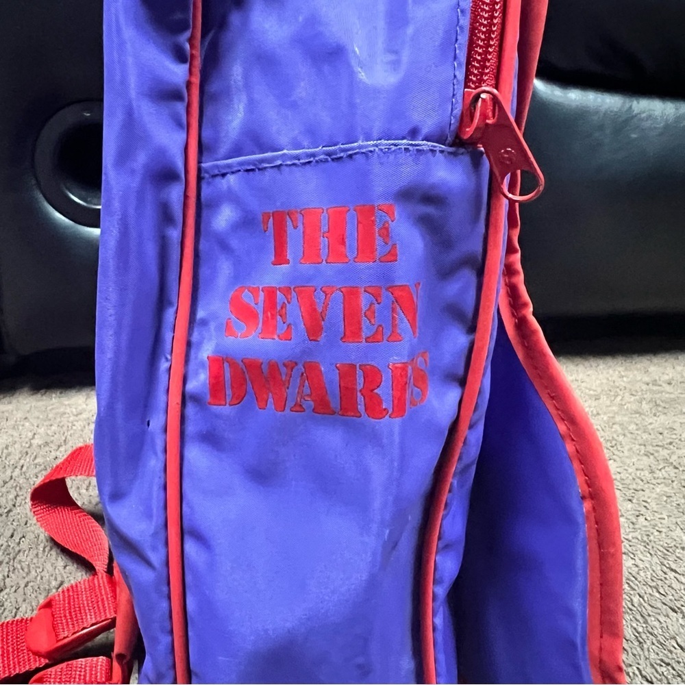 Disney Dopey Giant Dwarf Backpack Snow White & The Seven Dwarfs vintage - Picture 15 of 15